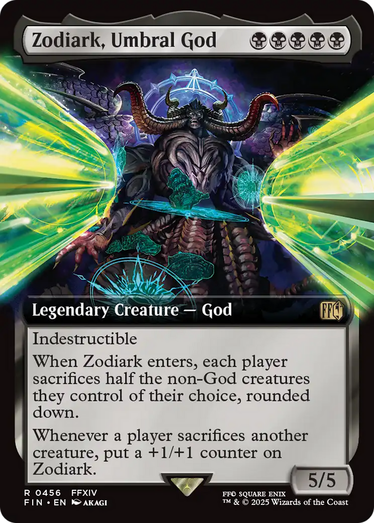 Zodiark, Umbral God (Extended Art) [FINAL FANTASY] - Magic: The Gathering - Card Brawlers | Quebec | Canada |