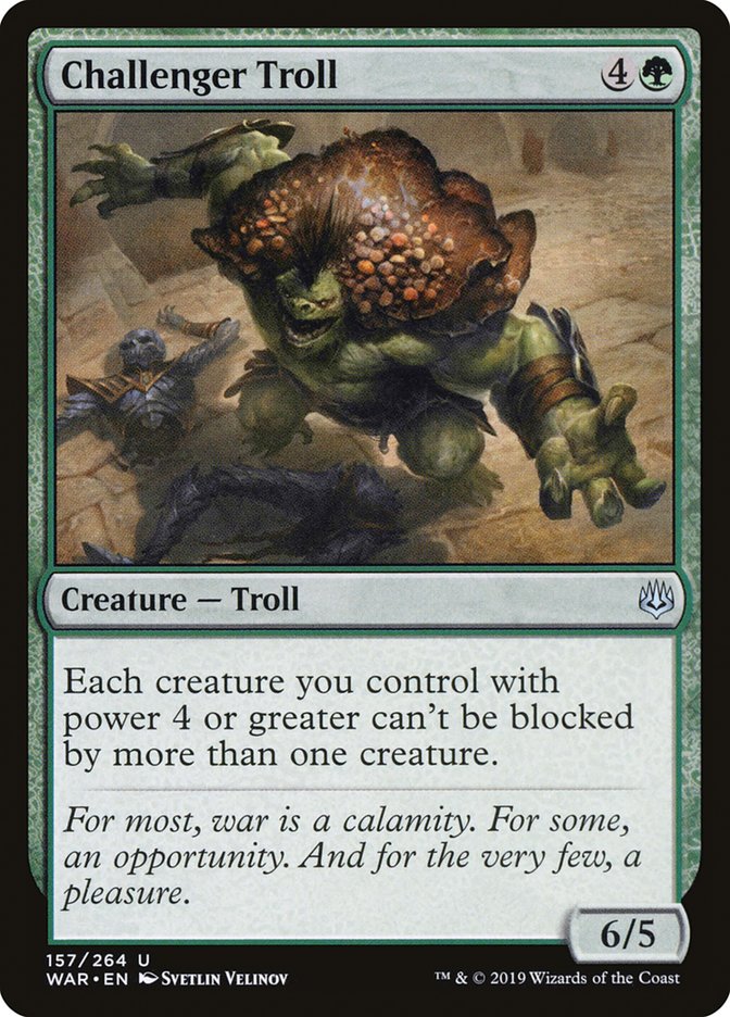 Challenger Troll [War of the Spark] - Magic: The Gathering - Card Brawlers | Quebec | Canada |