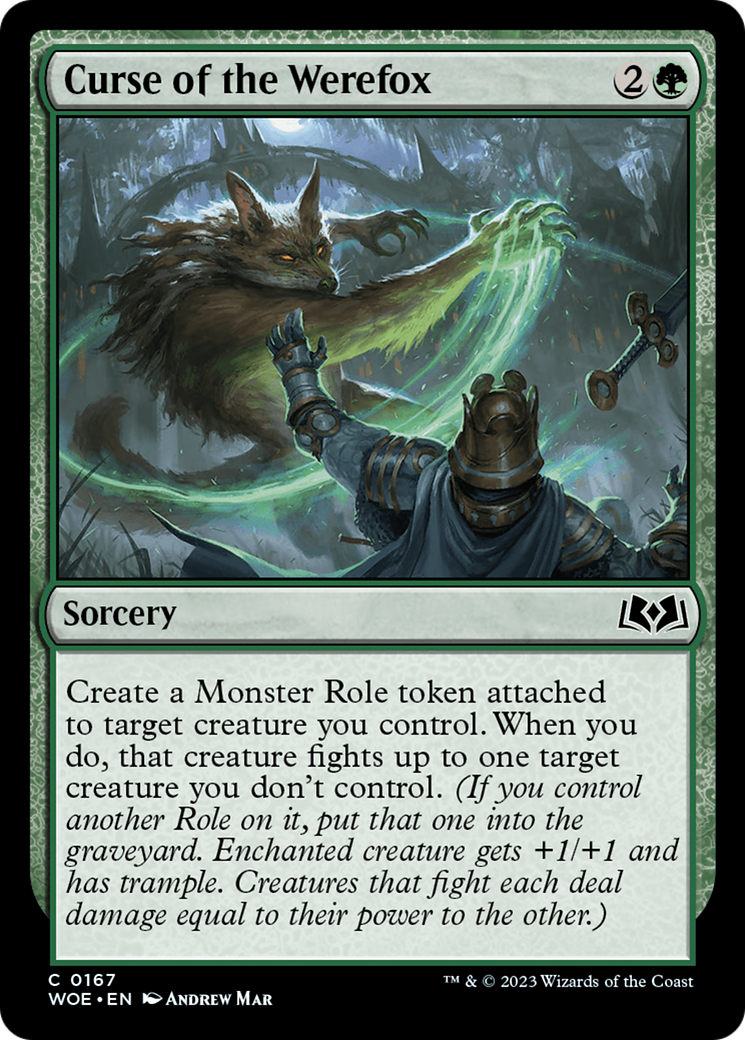 Curse of the Werefox [Wilds of Eldraine] - Magic: The Gathering - Card Brawlers | Quebec | Canada |