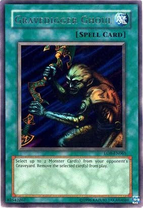 Gravedigger Ghoul [LOB-EN065] Rare - Yu-Gi-Oh! - Card Brawlers | Quebec | Canada |