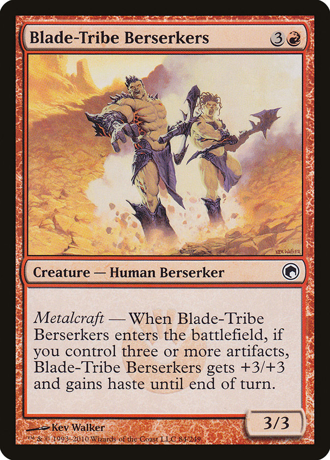 Blade-Tribe Berserkers [Scars of Mirrodin] - Magic: The Gathering - Card Brawlers | Quebec | Canada |