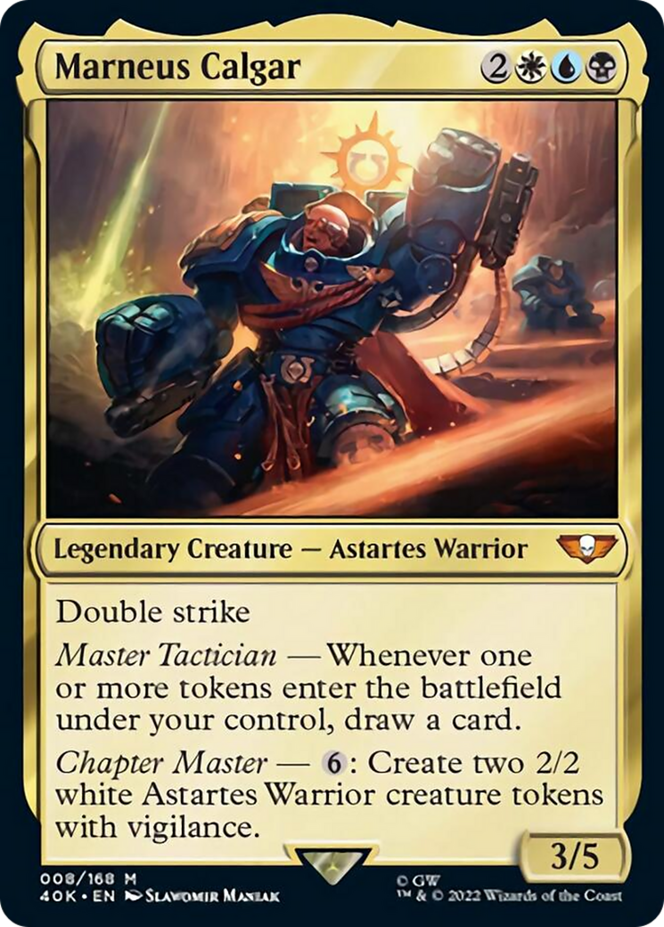 Marneus Calgar (Surge Foil) [Warhammer 40,000] - Magic: The Gathering - Card Brawlers | Quebec | Canada |