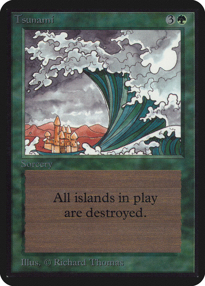 Tsunami [Alpha Edition] - Magic: The Gathering - Card Brawlers | Quebec | Canada |