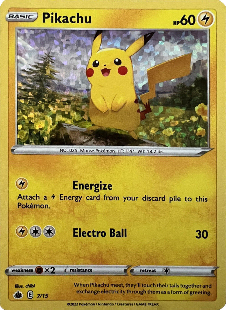 Pikachu (7/15) [McDonald's Promos: Match Battle] - Pokémon - Card Brawlers | Quebec | Canada |