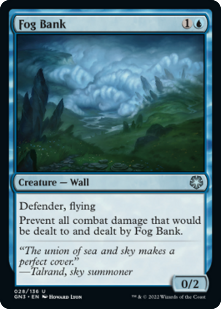 Fog Bank [Game Night: Free-for-All] - Magic: The Gathering - Card Brawlers | Quebec | Canada |