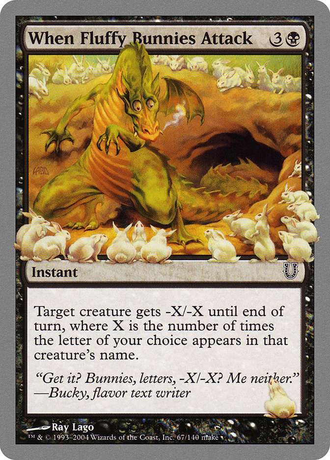 When Fluffy Bunnies Attack [Unhinged] - Magic: The Gathering - Card Brawlers | Quebec | Canada |