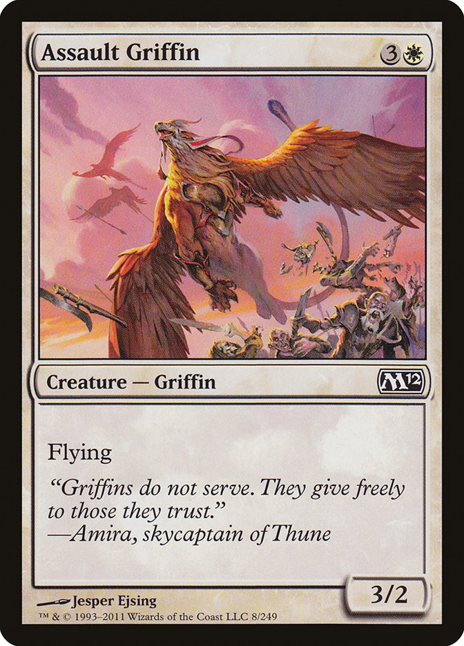 Assault Griffin [Magic 2012] - Magic: The Gathering - Card Brawlers | Quebec | Canada |