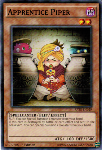 Apprentice Piper [RATE-EN029] Common - Yu-Gi-Oh! - Card Brawlers | Quebec | Canada |