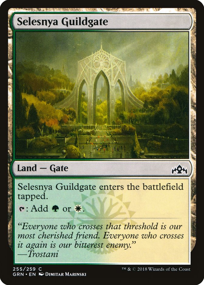 Selesnya Guildgate (255/259) [Guilds of Ravnica] - Magic: The Gathering - Card Brawlers | Quebec | Canada |