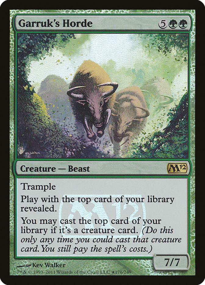 Garruk's Horde [Magic 2012 Prerelease Promos] - Magic: The Gathering - Card Brawlers | Quebec | Canada |