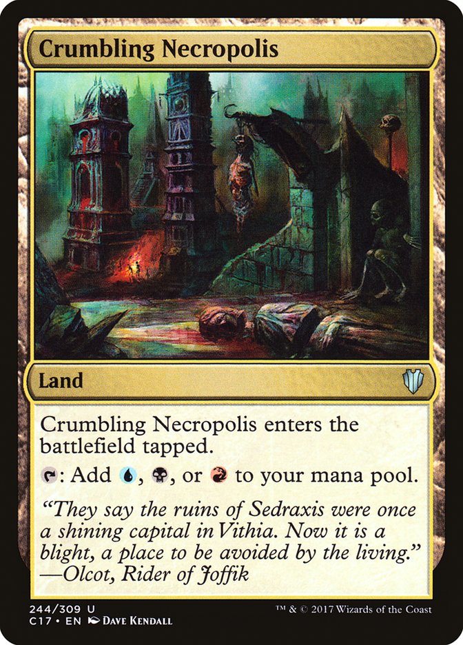 Crumbling Necropolis [Commander 2017] - Magic: The Gathering - Card Brawlers | Quebec | Canada |