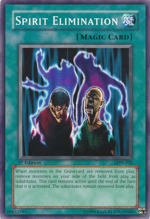 Spirit Elimination [LON-102] Common - Yu-Gi-Oh! - Card Brawlers | Quebec | Canada |