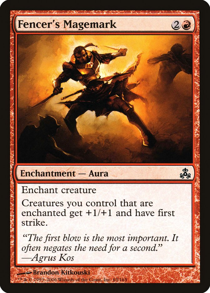 Fencer's Magemark [Guildpact] - Magic: The Gathering - Card Brawlers | Quebec | Canada |