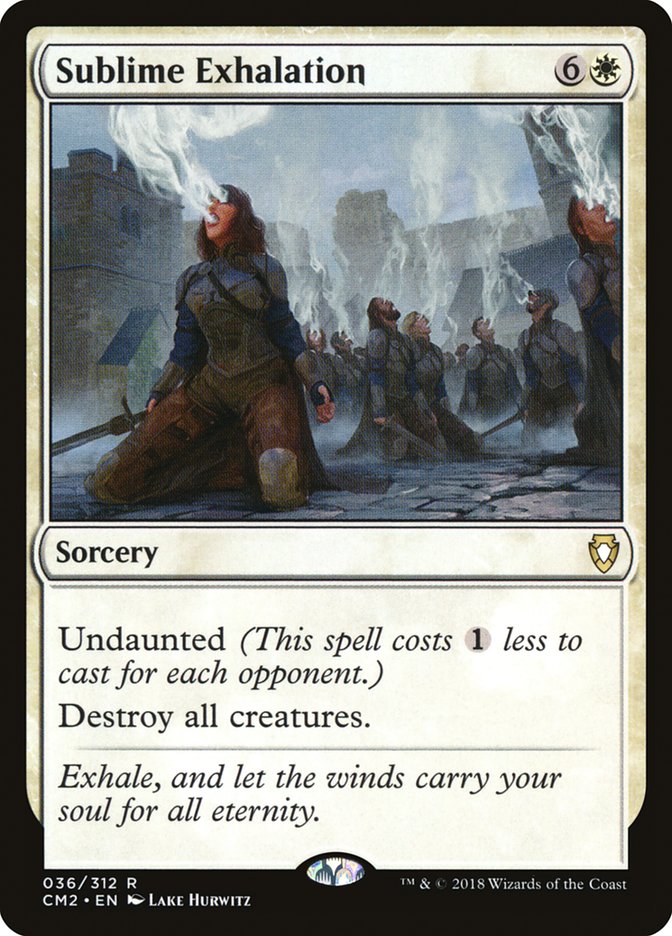 Sublime Exhalation [Commander Anthology Volume II] - Magic: The Gathering - Card Brawlers | Quebec | Canada |