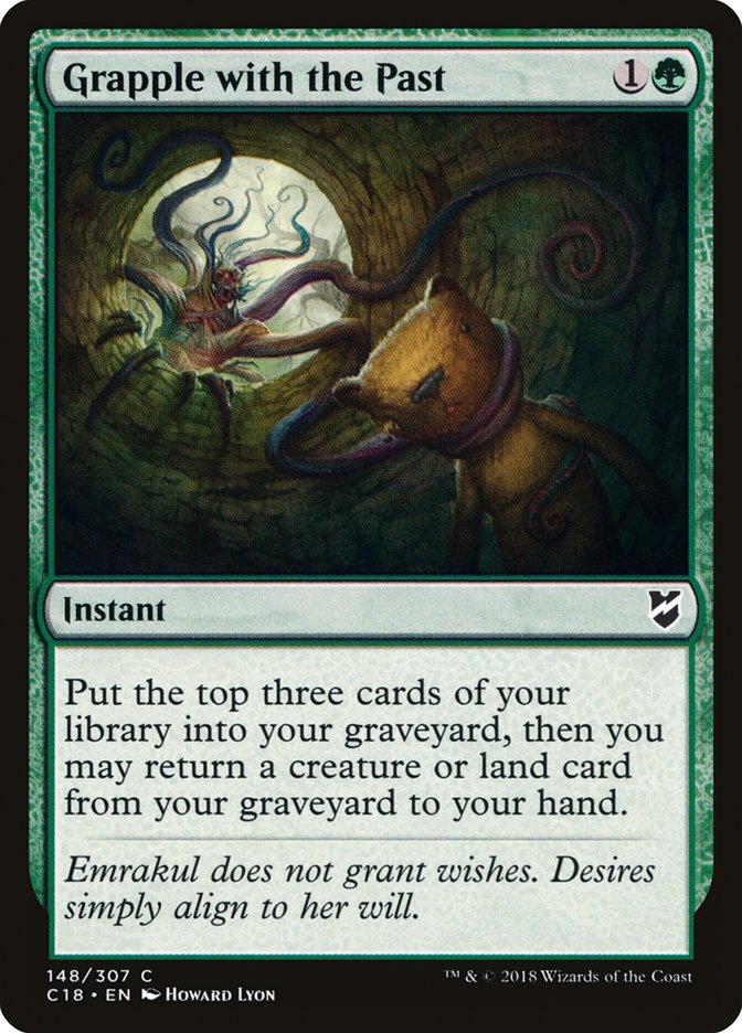 Grapple with the Past [Commander 2018] - Magic: The Gathering - Card Brawlers | Quebec | Canada |