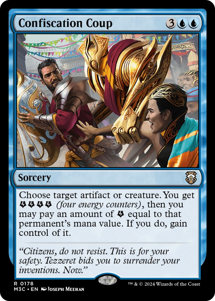 Confiscation Coup (Ripple Foil) [Modern Horizons 3 Commander] - Magic: The Gathering - Card Brawlers | Quebec | Canada |