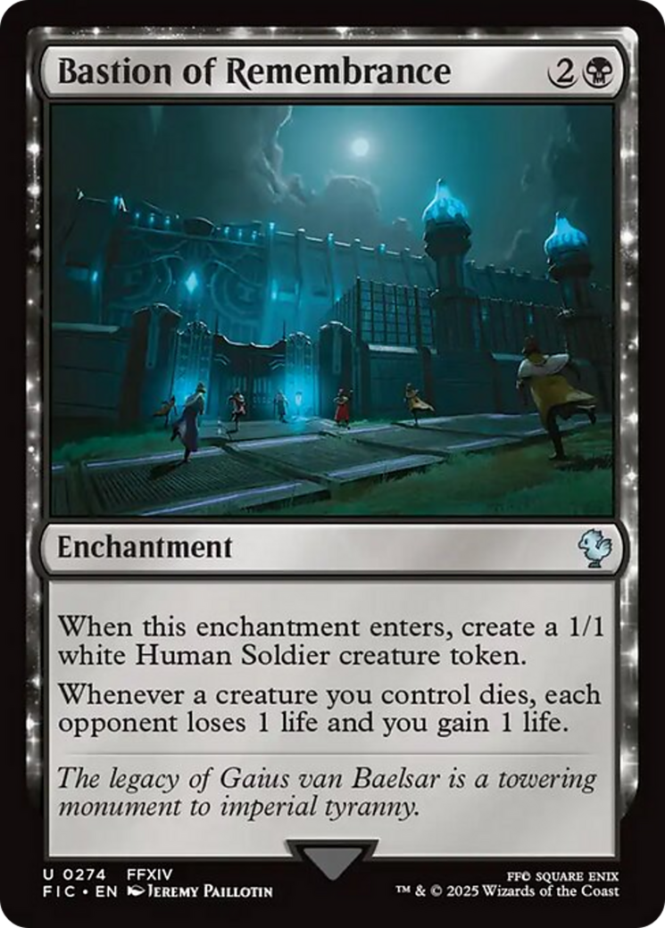 Bastion of Remembrance [FINAL FANTASY Commander] - Magic: The Gathering - Card Brawlers | Quebec | Canada |