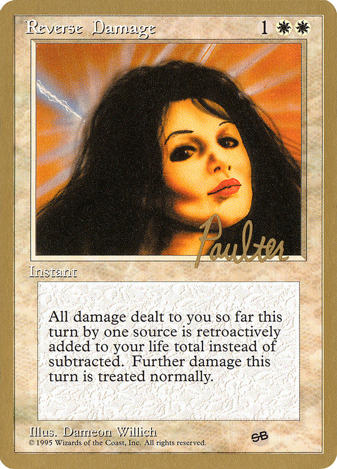 Reverse Damage (Preston Poulter) (SB) [Pro Tour Collector Set] - Magic: The Gathering - Card Brawlers | Quebec | Canada |