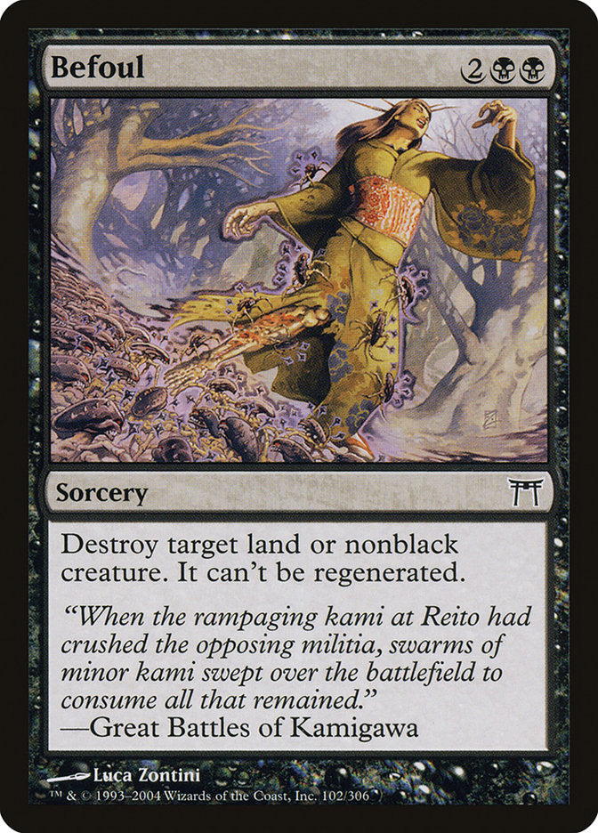 Befoul [Champions of Kamigawa] - Magic: The Gathering - Card Brawlers | Quebec | Canada |