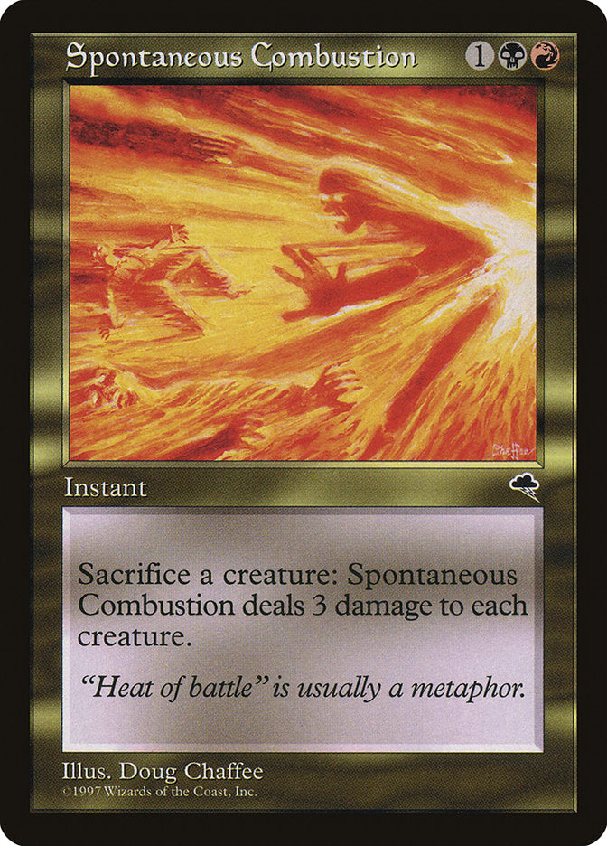 Spontaneous Combustion [Tempest] - Magic: The Gathering - Card Brawlers | Quebec | Canada |