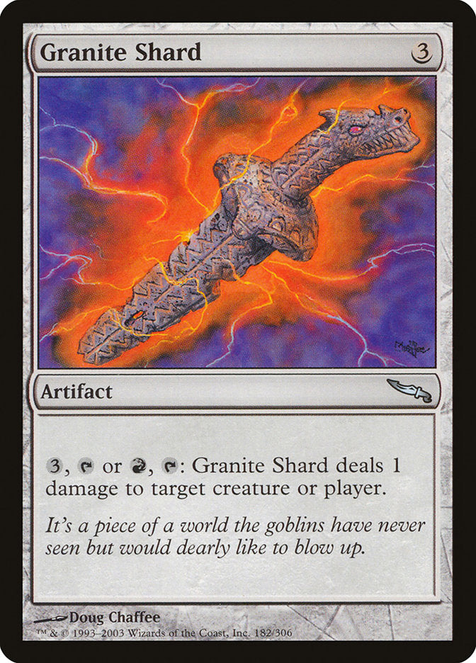 Granite Shard [Mirrodin] - Magic: The Gathering - Card Brawlers | Quebec | Canada |