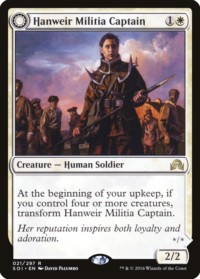 Hanweir Militia Captain // Westvale Cult Leader [Shadows over Innistrad] - Magic: The Gathering - Card Brawlers | Quebec | Canada |