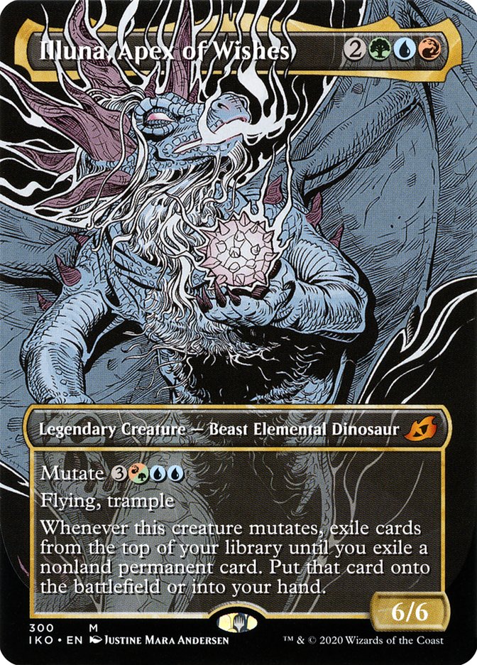 Illuna, Apex of Wishes (Showcase) [Ikoria: Lair of Behemoths] - Magic: The Gathering - Card Brawlers | Quebec | Canada |