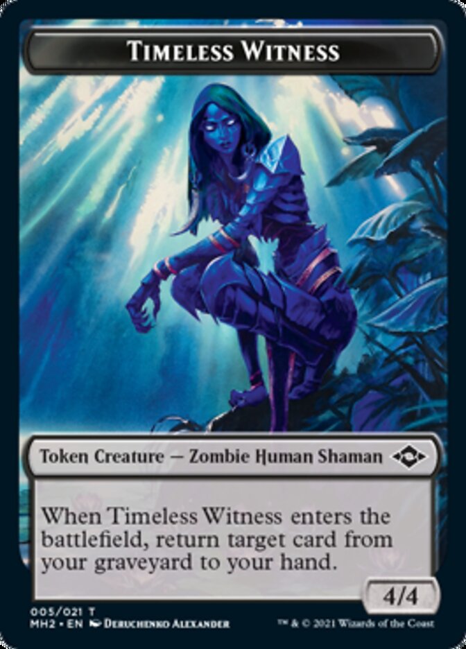 Timeless Witness // Treasure (20) Double-Sided Token [Modern Horizons 2 Tokens] - Magic: The Gathering - Card Brawlers | Quebec | Canada |