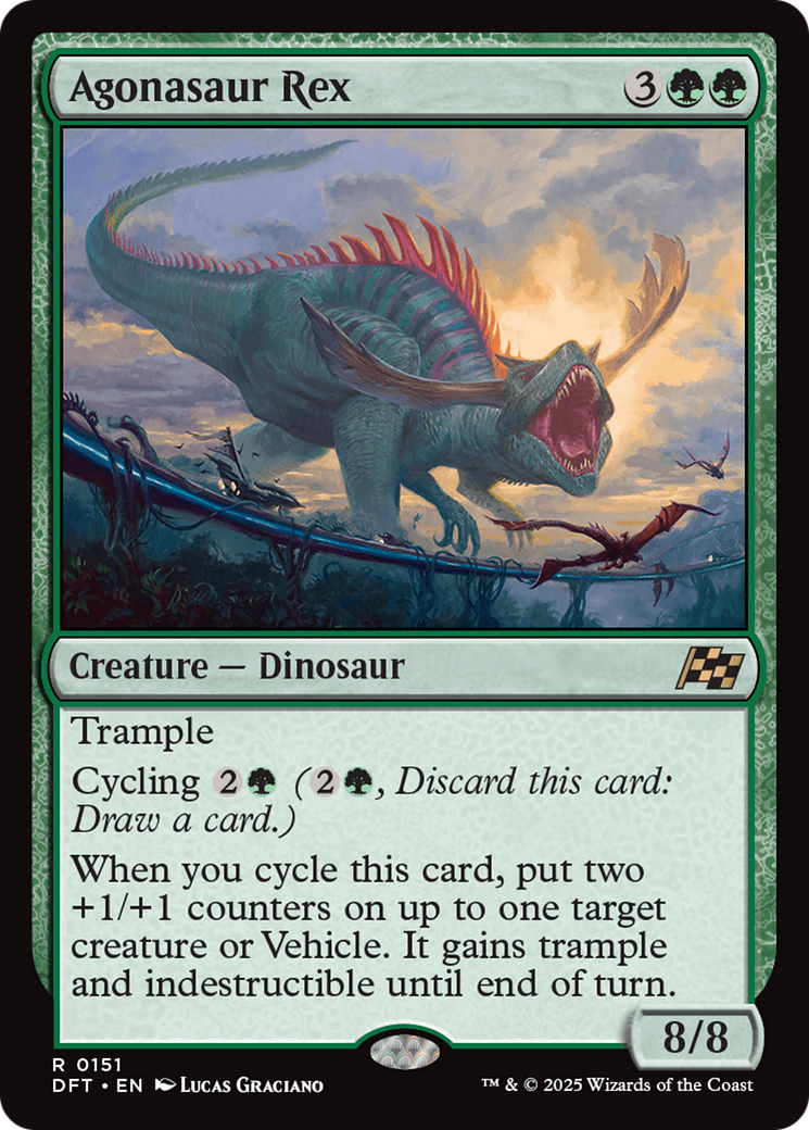 Agonasaur Rex [Aetherdrift] - Magic: The Gathering - Card Brawlers | Quebec | Canada |