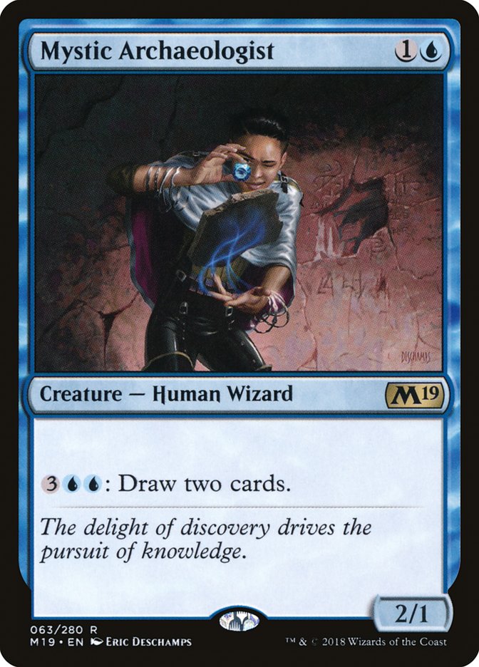Mystic Archaeologist [Core Set 2019] - Magic: The Gathering - Card Brawlers | Quebec | Canada |