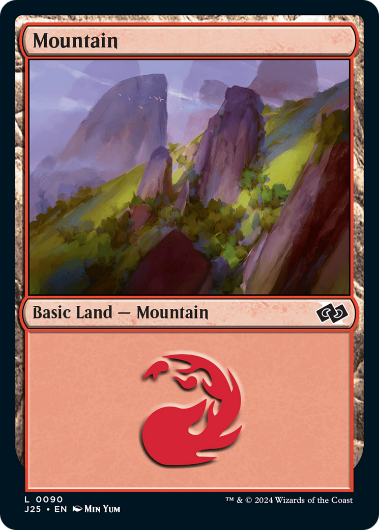 Mountain (90) [Foundations Jumpstart] - Magic: The Gathering - Card Brawlers | Quebec | Canada |