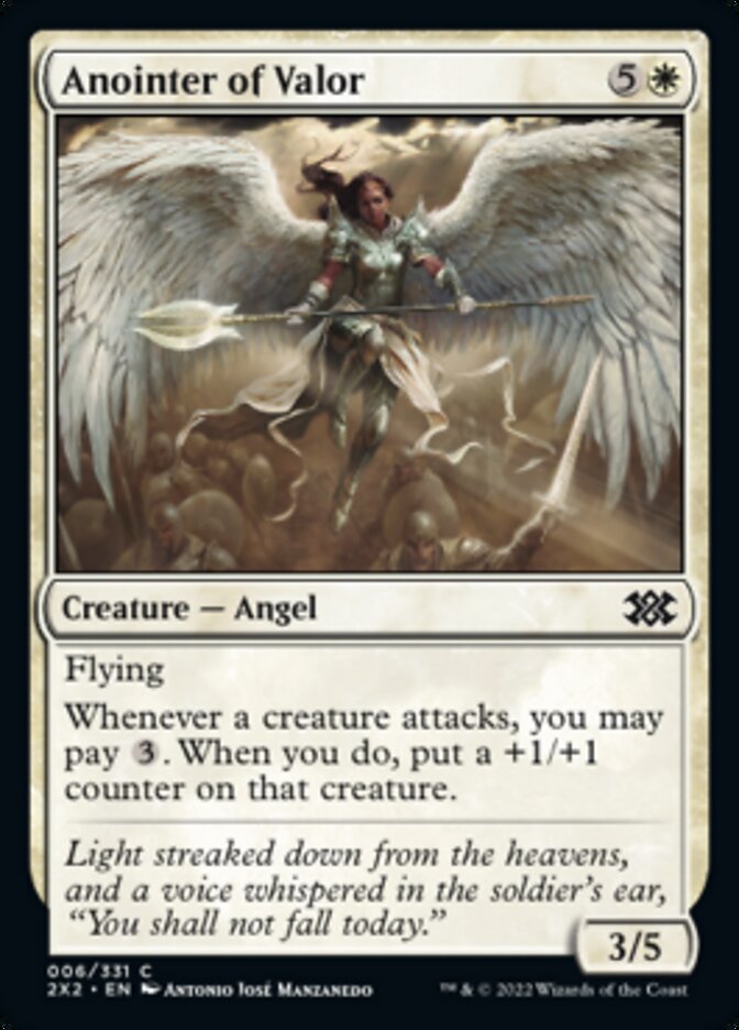 Anointer of Valor [Double Masters 2022] - Magic: The Gathering - Card Brawlers | Quebec | Canada |