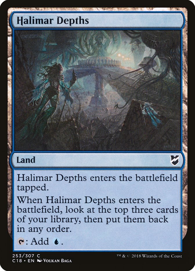 Halimar Depths [Commander 2018] - Magic: The Gathering - Card Brawlers | Quebec | Canada |