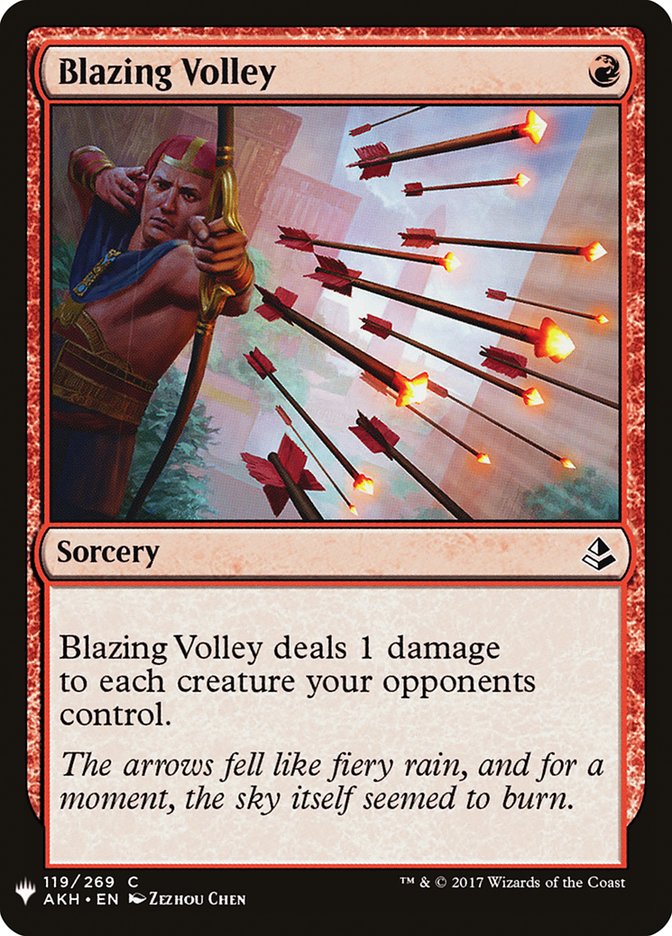 Blazing Volley [Mystery Booster] - Magic: The Gathering - Card Brawlers | Quebec | Canada |