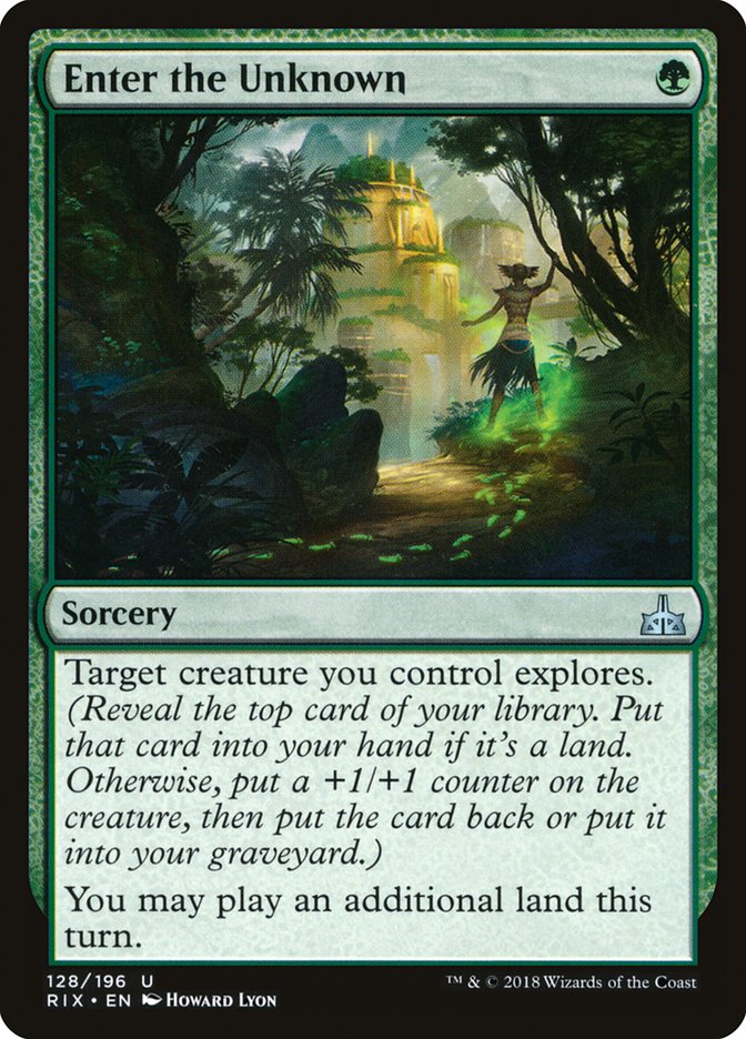 Enter the Unknown [Rivals of Ixalan] - Magic: The Gathering - Card Brawlers | Quebec | Canada |
