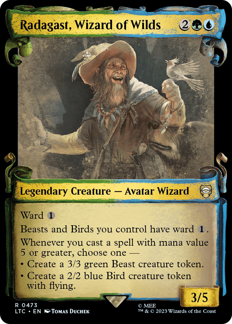 Radagast, Wizard of Wilds [The Lord of the Rings: Tales of Middle-Earth Commander Showcase Scrolls] - Magic: The Gathering - Card Brawlers | Quebec | Canada |