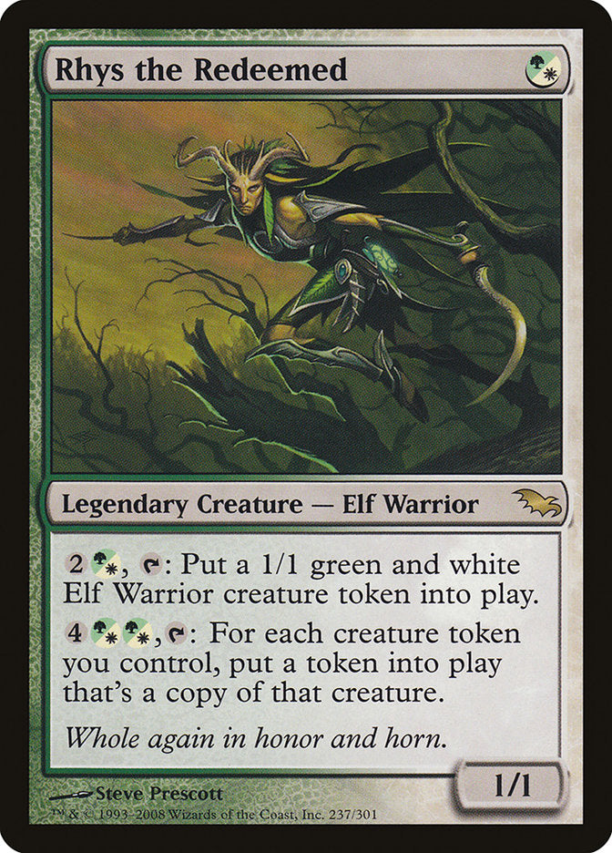 Rhys the Redeemed [Shadowmoor] - Magic: The Gathering - Card Brawlers | Quebec | Canada |