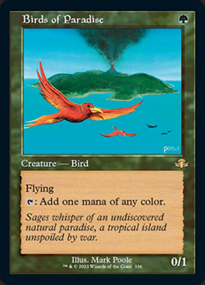 Birds of Paradise (Retro) [Dominaria Remastered] - Magic: The Gathering - Card Brawlers | Quebec | Canada |