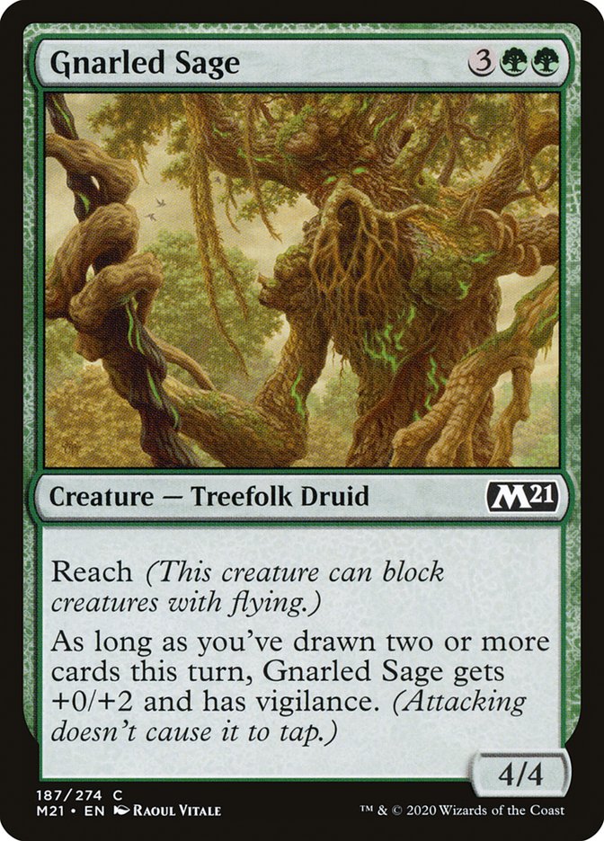 Gnarled Sage [Core Set 2021] - Magic: The Gathering - Card Brawlers | Quebec | Canada |