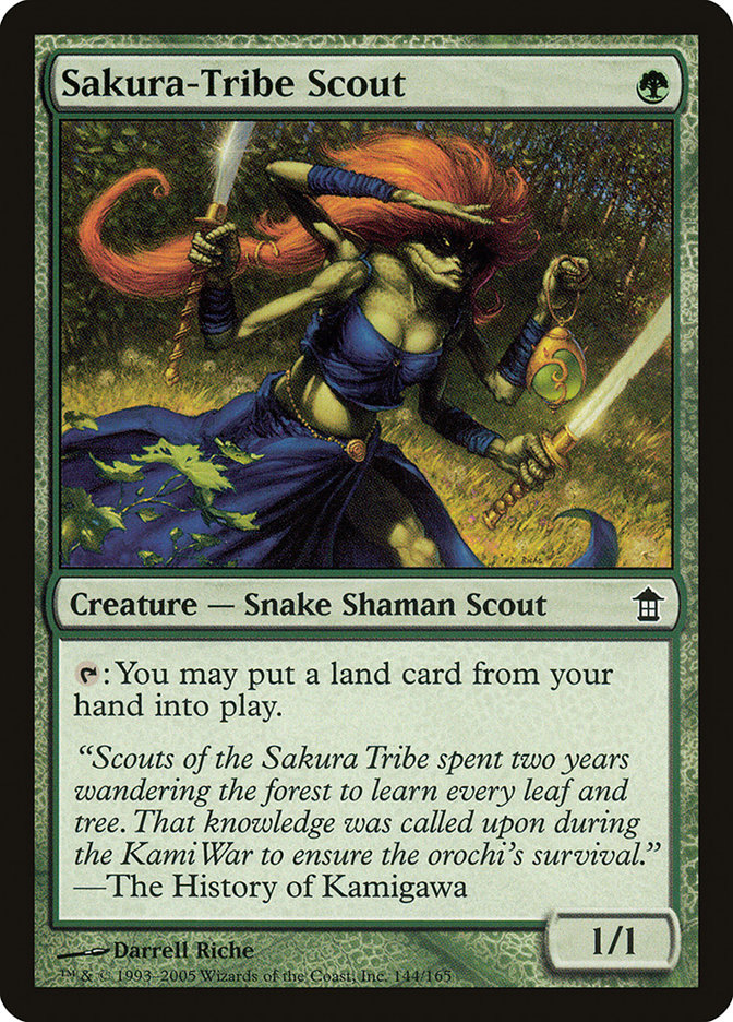 Sakura-Tribe Scout [Saviors of Kamigawa] - Magic: The Gathering - Card Brawlers | Quebec | Canada |