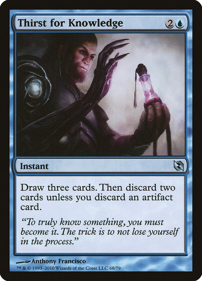 Thirst for Knowledge [Duel Decks: Elspeth vs. Tezzeret] - Magic: The Gathering - Card Brawlers | Quebec | Canada |