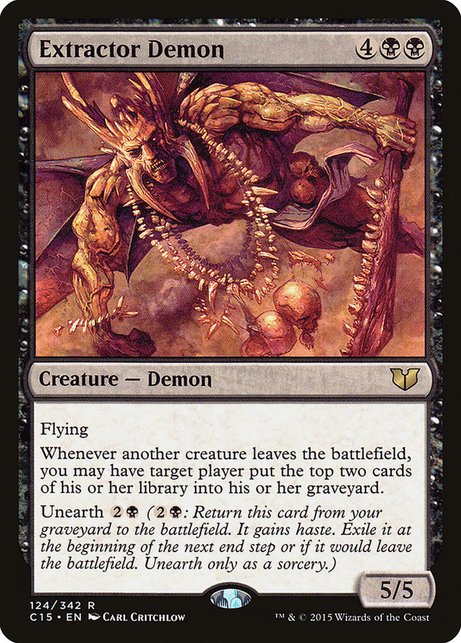 Extractor Demon [Commander 2015] - Magic: The Gathering - Card Brawlers | Quebec | Canada |