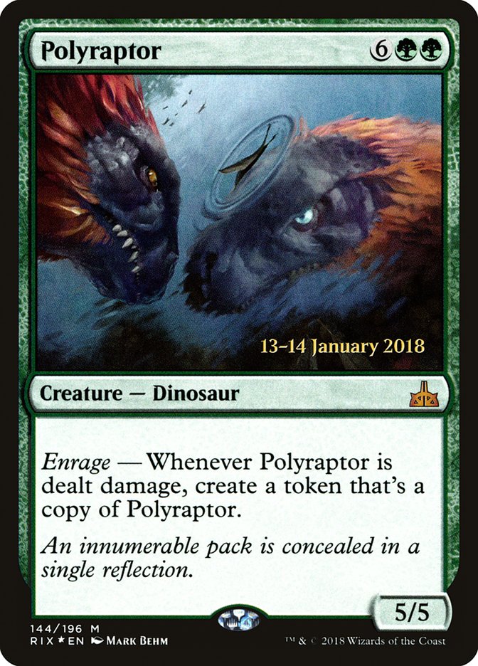 Polyraptor [Rivals of Ixalan Prerelease Promos] - Magic: The Gathering - Card Brawlers | Quebec | Canada |