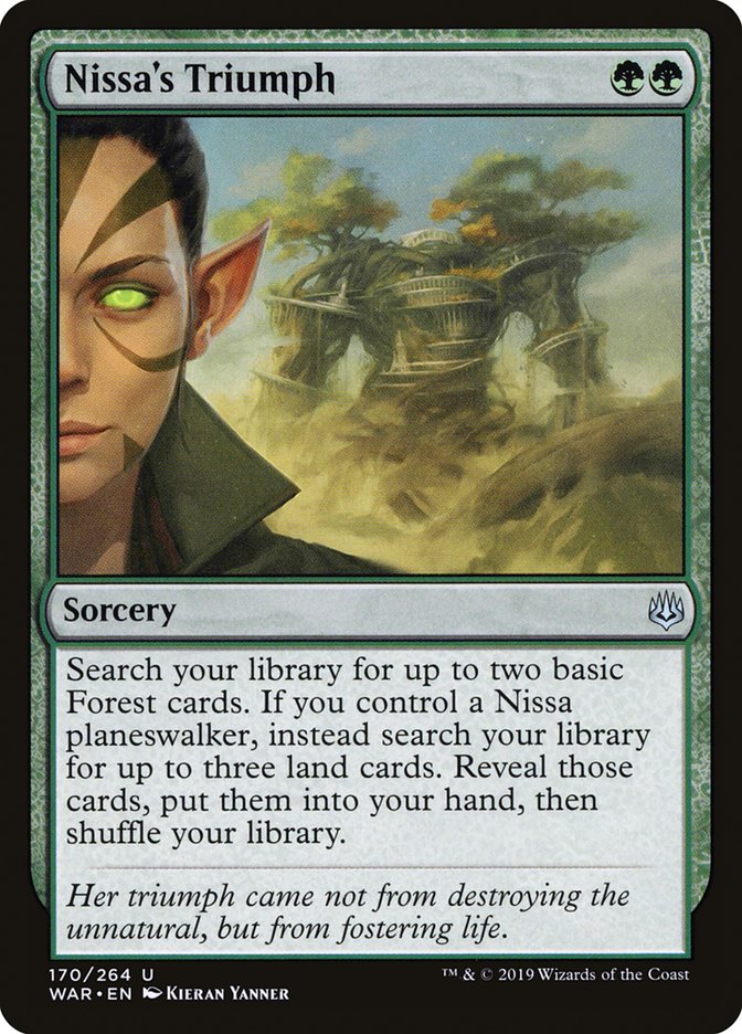 Nissa's Triumph [War of the Spark] - Magic: The Gathering - Card Brawlers | Quebec | Canada |
