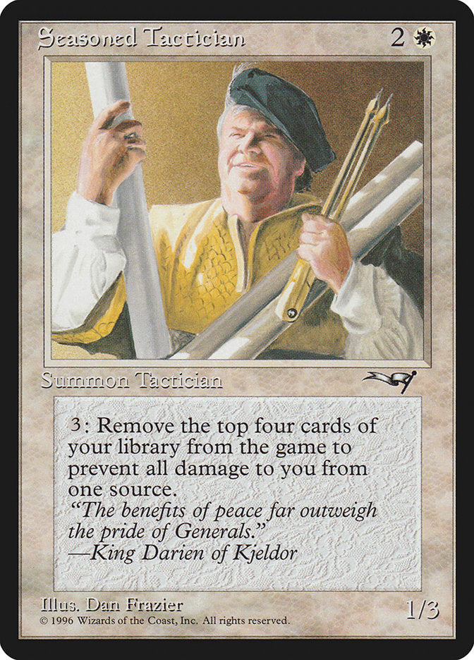 Seasoned Tactician [Alliances] - Magic: The Gathering - Card Brawlers | Quebec | Canada |