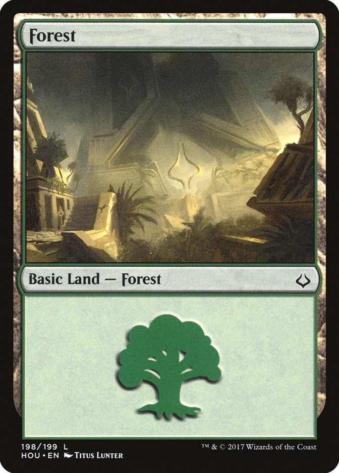 Forest (198) [Hour of Devastation] - Magic: The Gathering - Card Brawlers | Quebec | Canada |