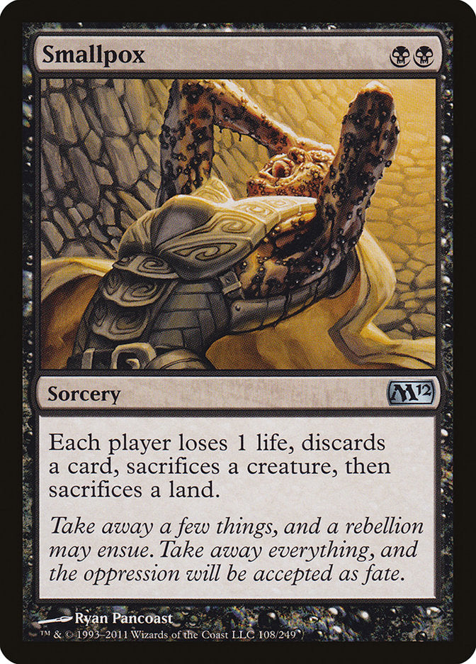 Smallpox [Magic 2012] - Magic: The Gathering - Card Brawlers | Quebec | Canada |