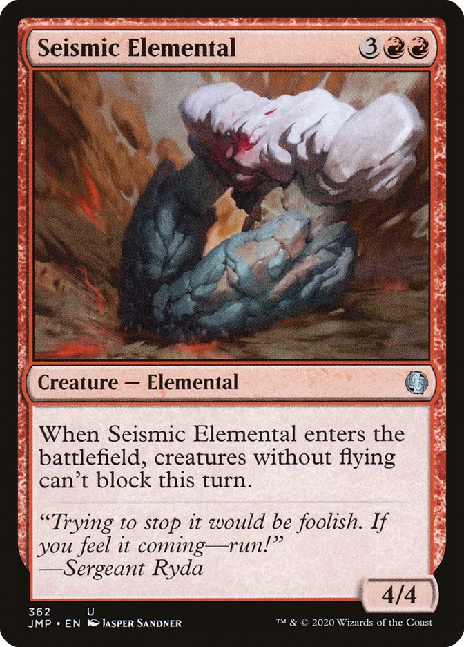 Seismic Elemental [Jumpstart] - Magic: The Gathering - Card Brawlers | Quebec | Canada |