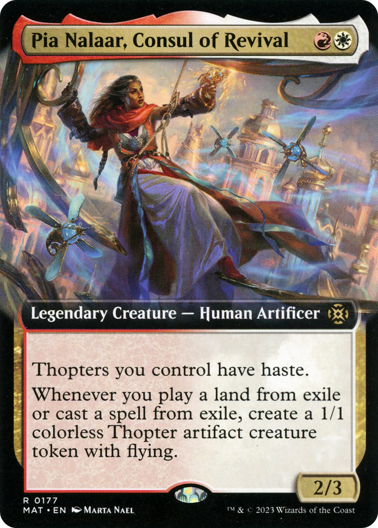 Pia Nalaar, Consul of Revival (Extended Art) [March of the Machine: The Aftermath] - Magic: The Gathering - Card Brawlers | Quebec | Canada |