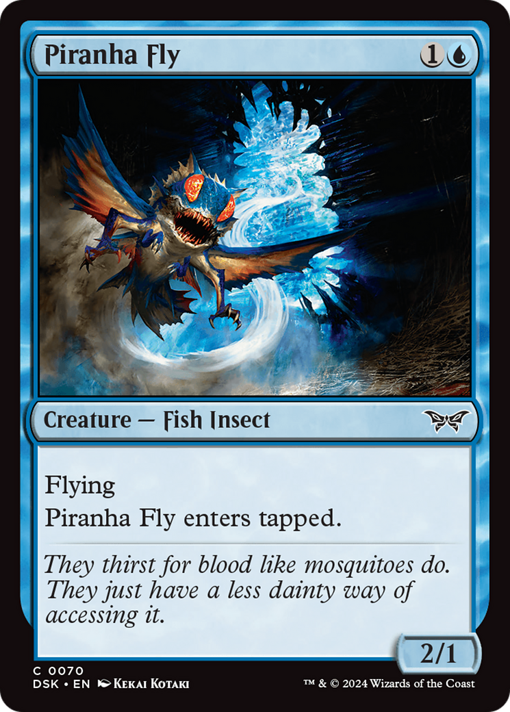 Piranha Fly [Duskmourn: House of Horror] - Magic: The Gathering - Card Brawlers | Quebec | Canada |